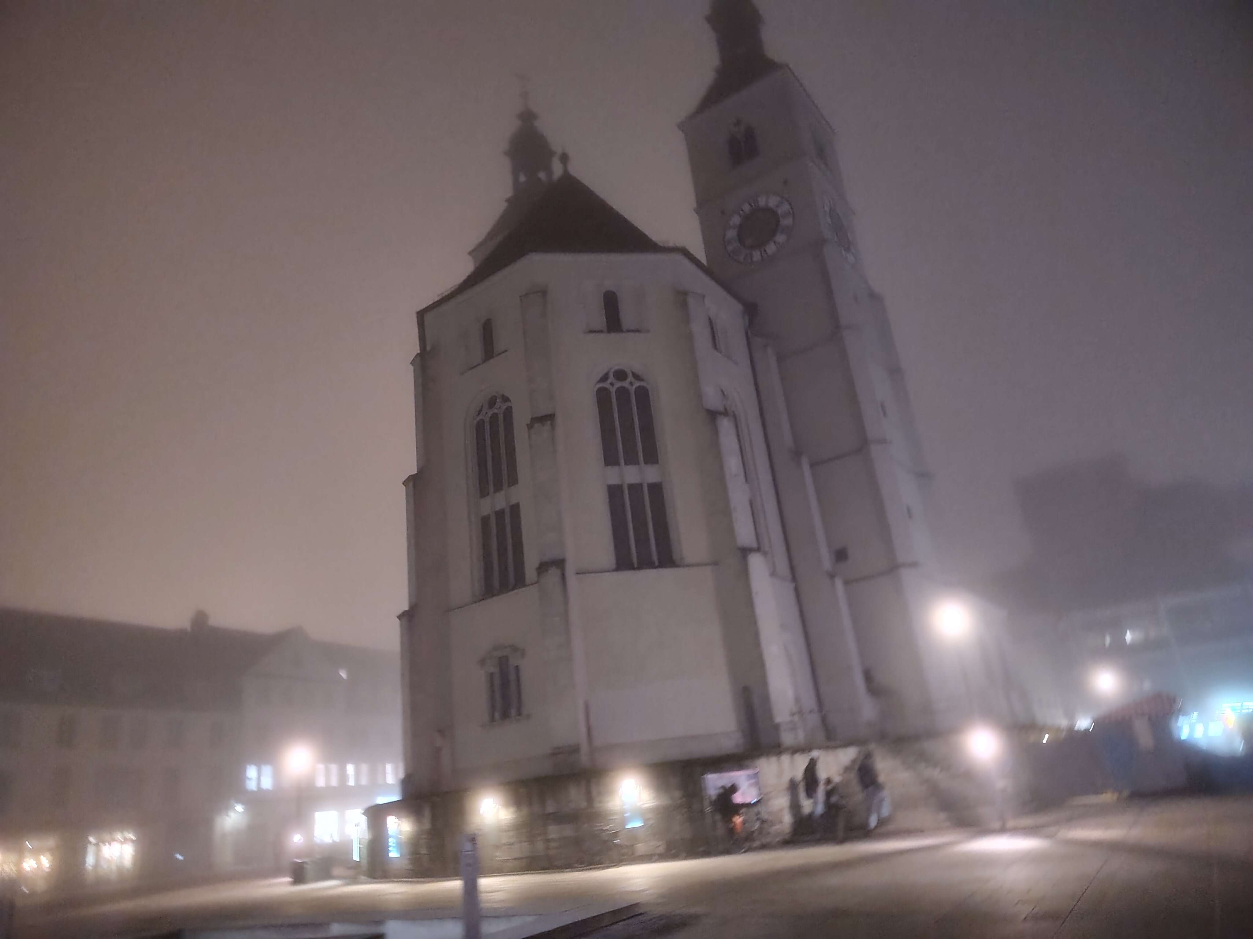 Regensburg looking like Silent Hill