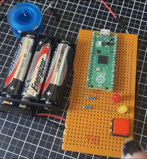Screencap of veins in an arm using a pi camera module, IR filter and lights.